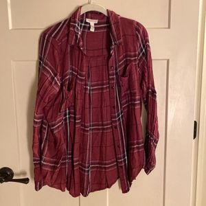 Plaid Button Down Shirt